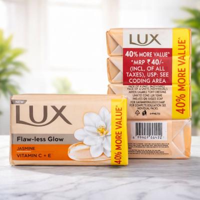 LUX FLAW LESS GLOW JASMINE VITAMIN C+E