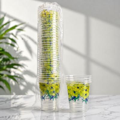 Disposable Printed Plastic Cups