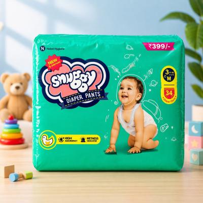 Snuggy Diaper Pants (M Size – 34 Pants)