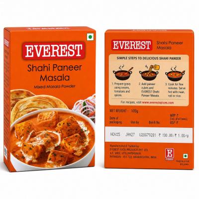 Everest shahi paneer masala Powder (100gm)