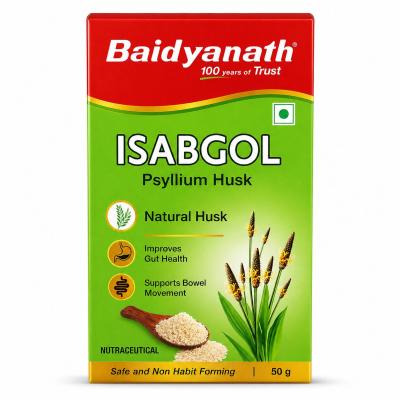 Baidyanath Isabgol (Psyllium Husk) – 50g