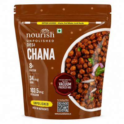 Nourish Unpolished Desi Chana 500gm