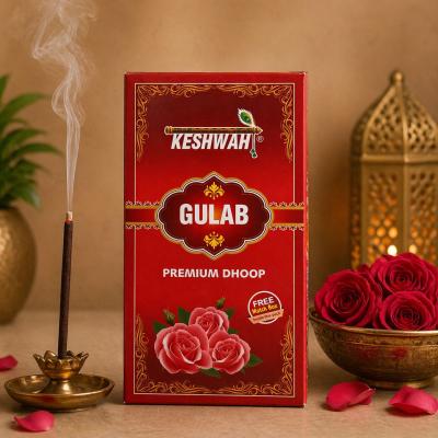 KESHWAH GULAB PREMIUM DHOOP STICK