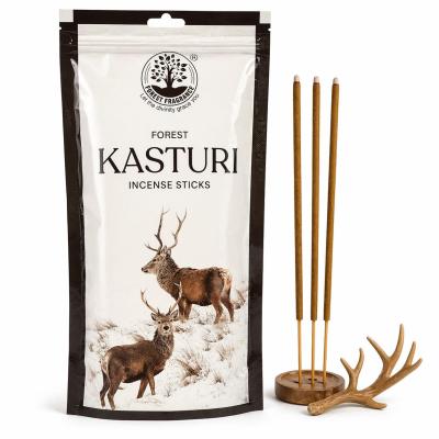 Forest Kasturi Incense Sticks (Agarbatti) – Premium Fragrance | Long Lasting | 120g Pack