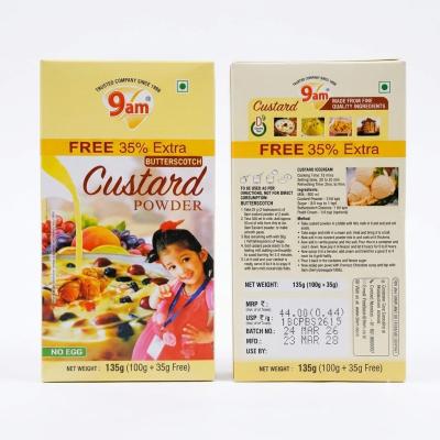 9am Butterscotch Custard Powder 135g