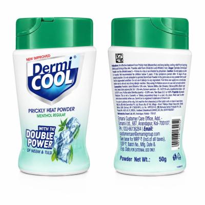 Dermi Cool Prickly Heat Powder (Menthol Regular) – 50gm